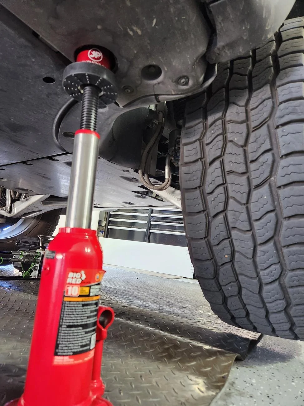 Rivian R1T R1S Tire change pain/questions, what did the tire change mode do? 20230504_105748 - Copy