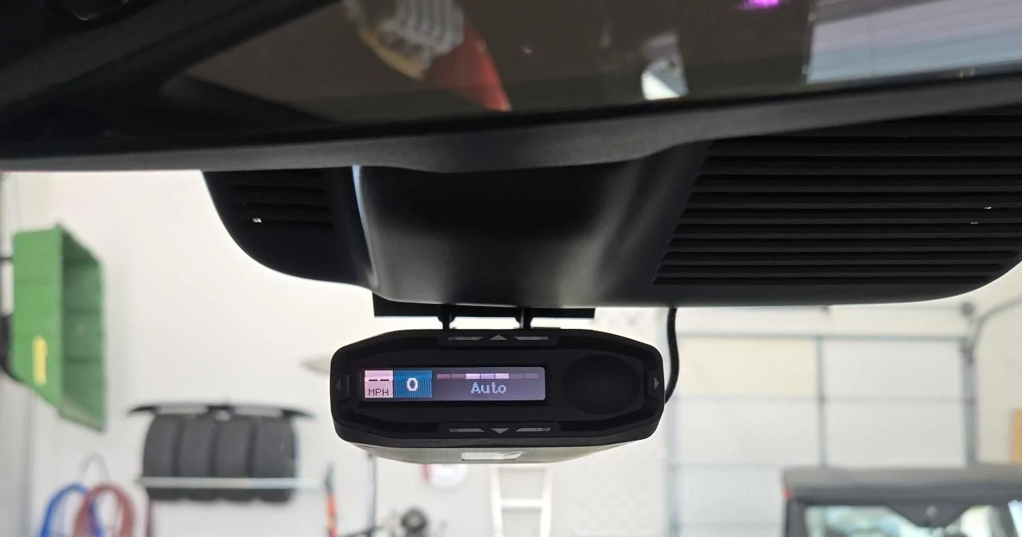 Rivian R1T R1S Radar Detector hardwire, who has done it? RD Pics_Front Vi