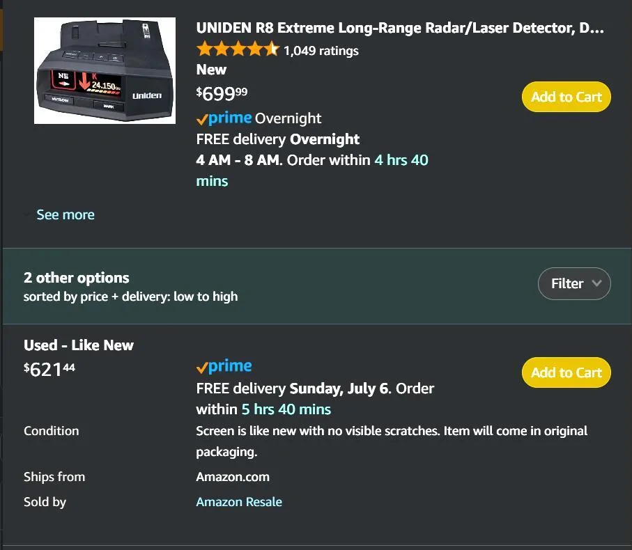 Rivian R1T R1S Radar Detector hardwire, who has done it? 1751584790735-3s