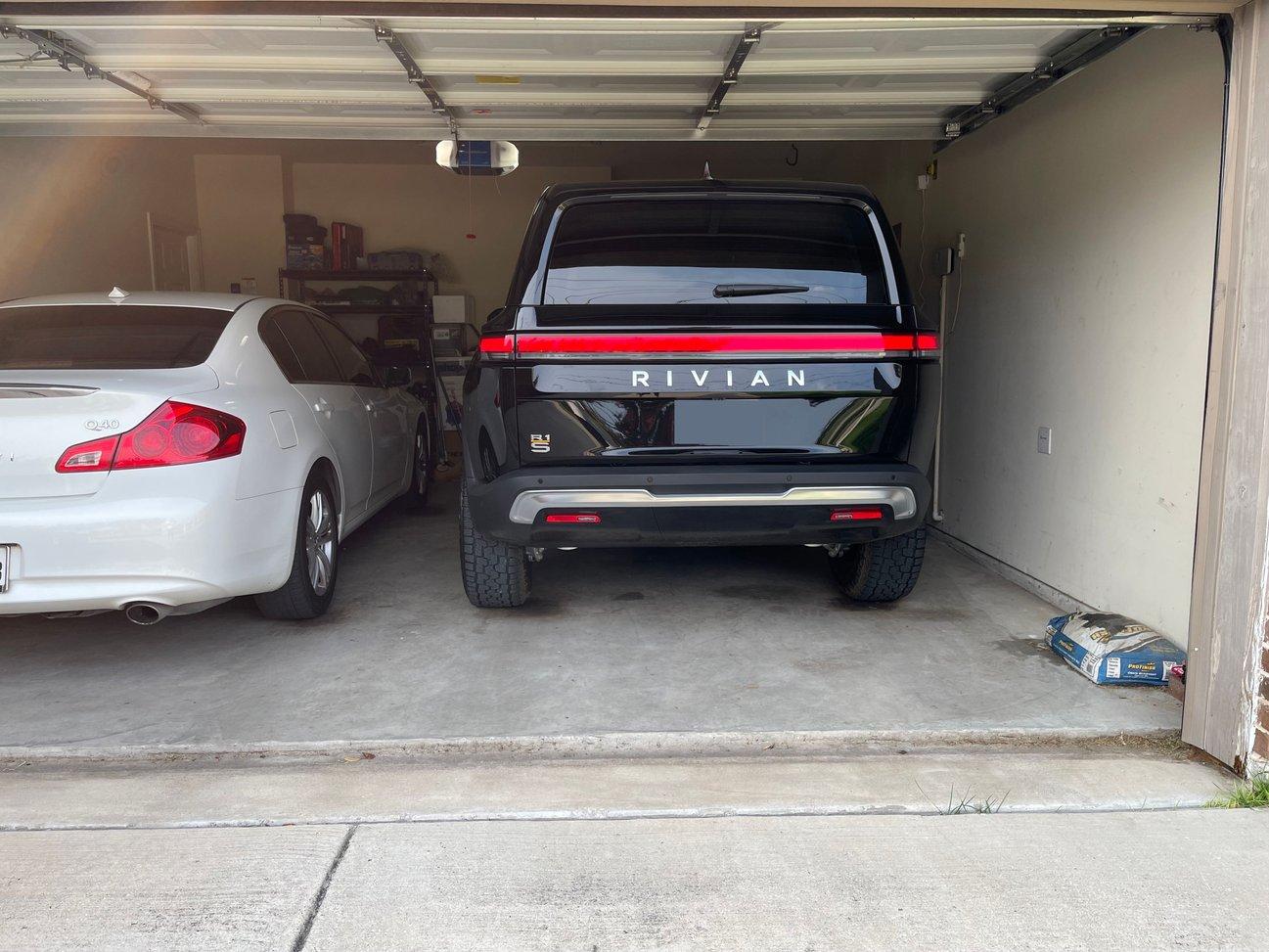 Rivian R1T R1S What do you park your Rivian next to? Rivian Garage