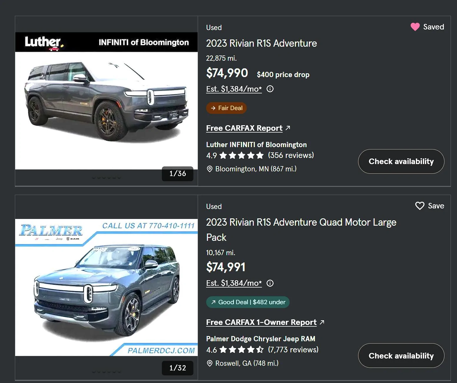 Rivian R1T R1S Buying from Used Dealership 1751858311712-o