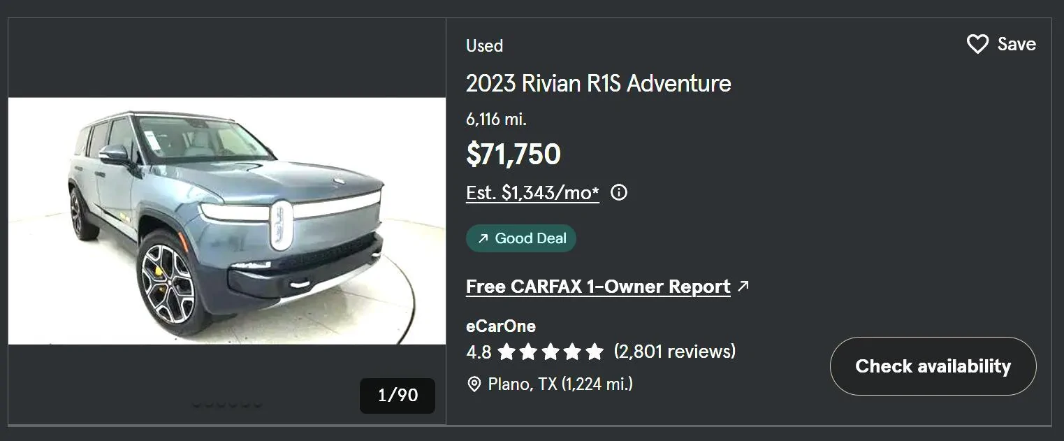 Rivian R1T R1S Buying from Used Dealership 1751858431194-hg