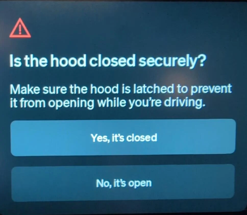 Rivian R1T R1S Hood latch not working 1000004790