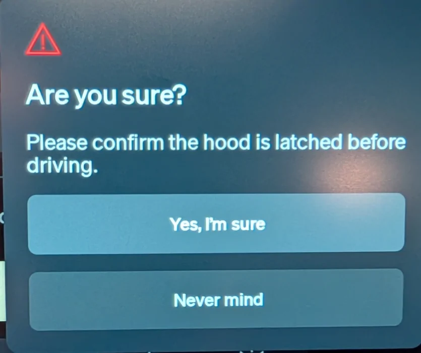 Rivian R1T R1S Hood latch not working 1000004789