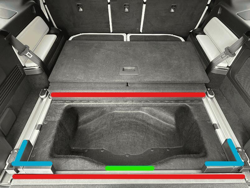 Rivian R1T R1S Solution to pin back the third row seat belts? IMG_8531