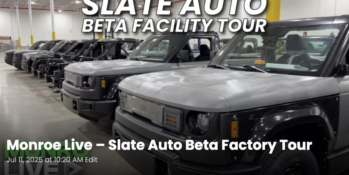 Rivian R1T R1S SLATE EV Truck / SUV Info & News sandy munro slate truck revi