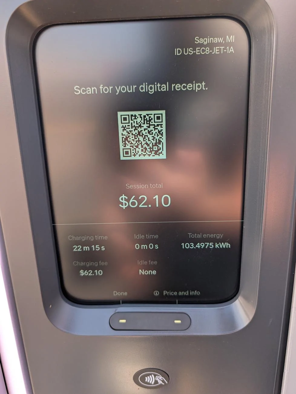 Rivian R1T R1S >300kW at a RAN today 1000007668