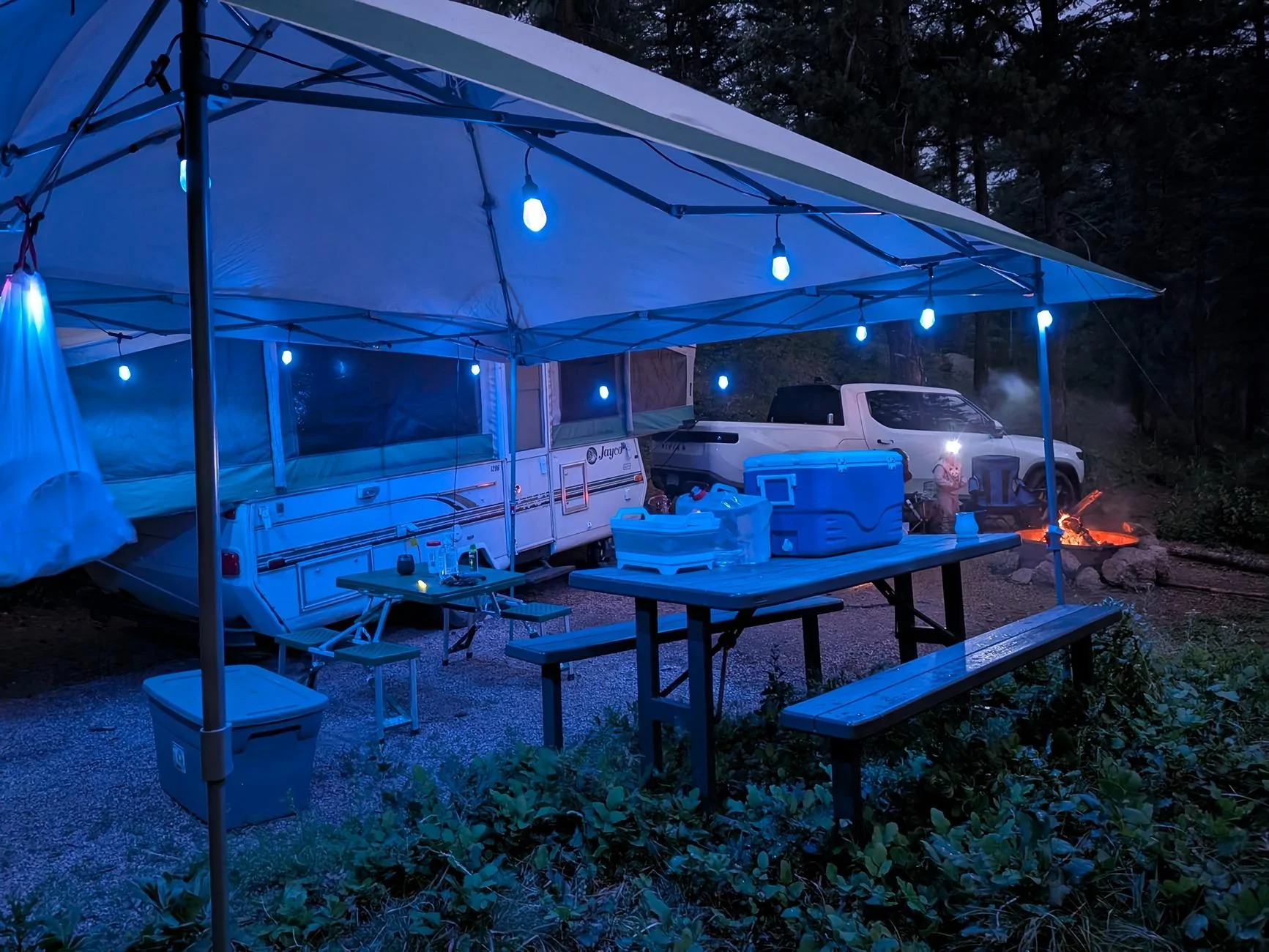 Rivian R1T R1S (Full Video is live): My Simple Camp Kitchen DIY Build Thread PXL_20250712_024725638.NIGHT