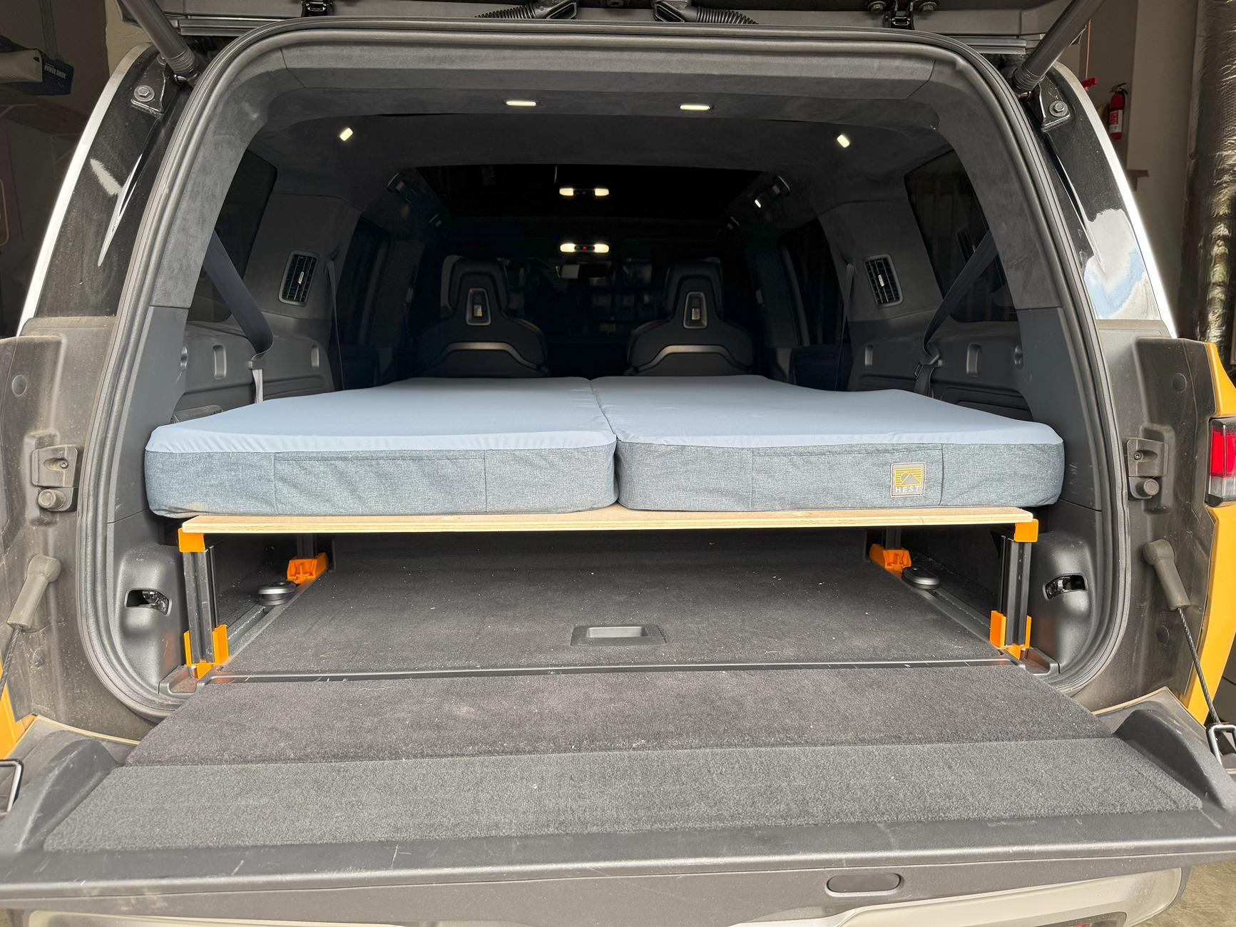 Rivian R1T R1S R1S Interior Overland Bed Platform DIY IMG_2535