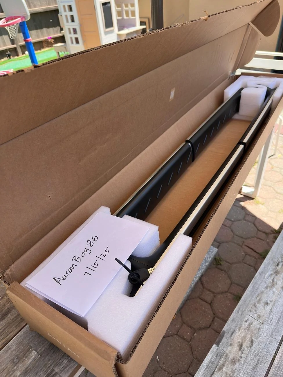 Rivian R1T R1S Rivian Crossbars Silver $450 IMG_3652