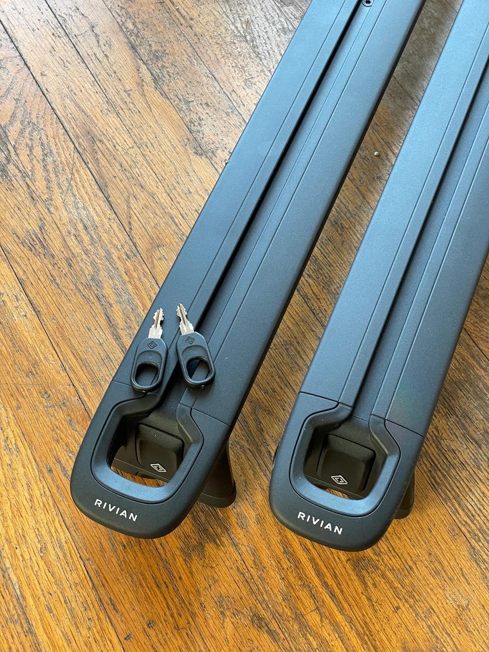 Rivian R1T R1S Black Crossbars - $650 IMG_0505