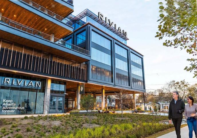 Rivian R1T R1S Rivian Announces East Coast Rivian HQ to Open in Atlanta! Exterior_2_-_Rivian_ATL_HQ