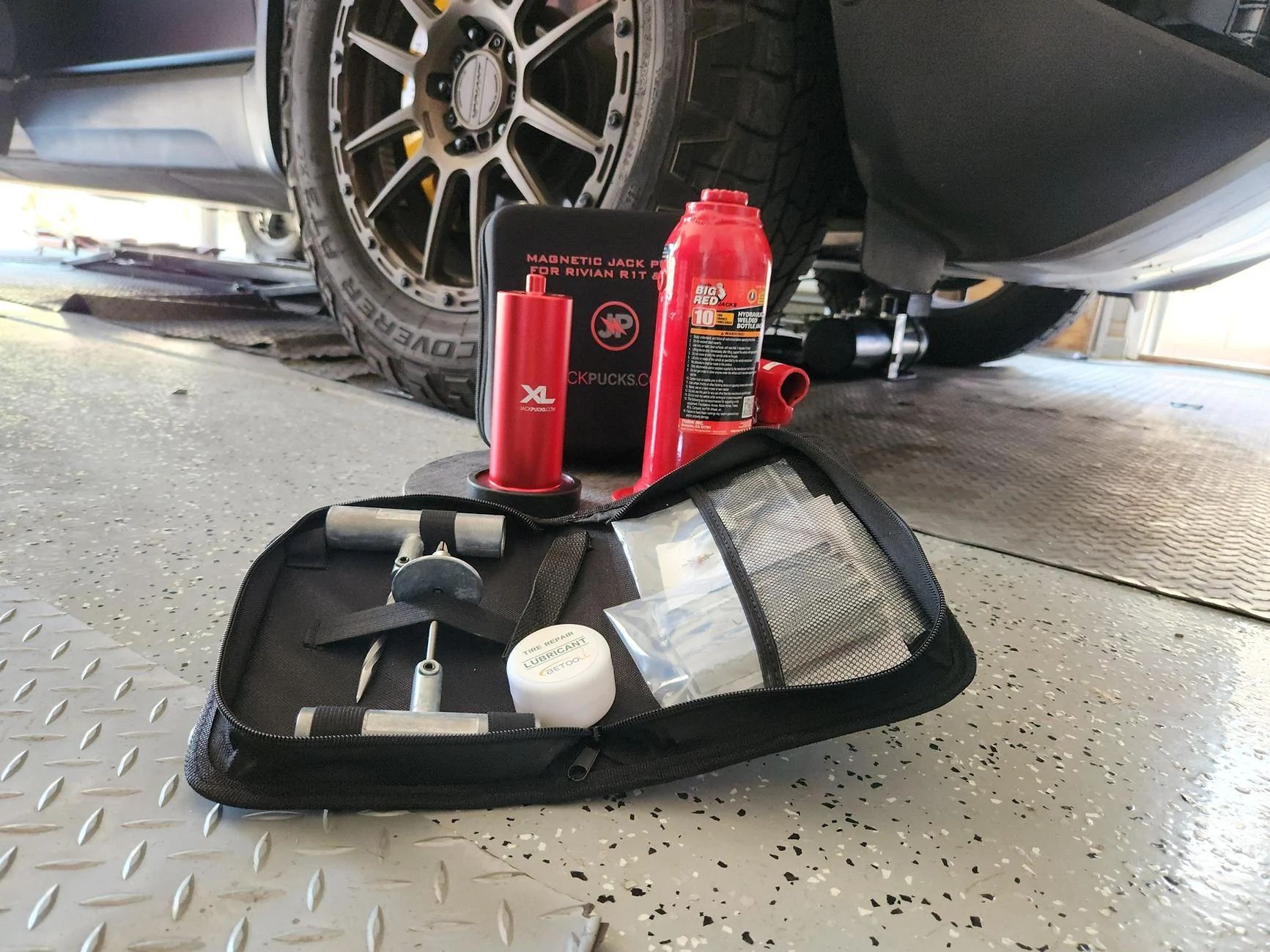 Rivian R1T R1S Jack Pucks advice? 20250718_120714