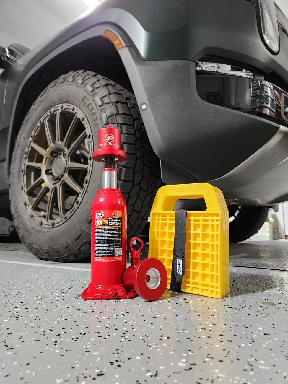 Rivian R1T R1S Jack Pucks advice? 20230311_082220
