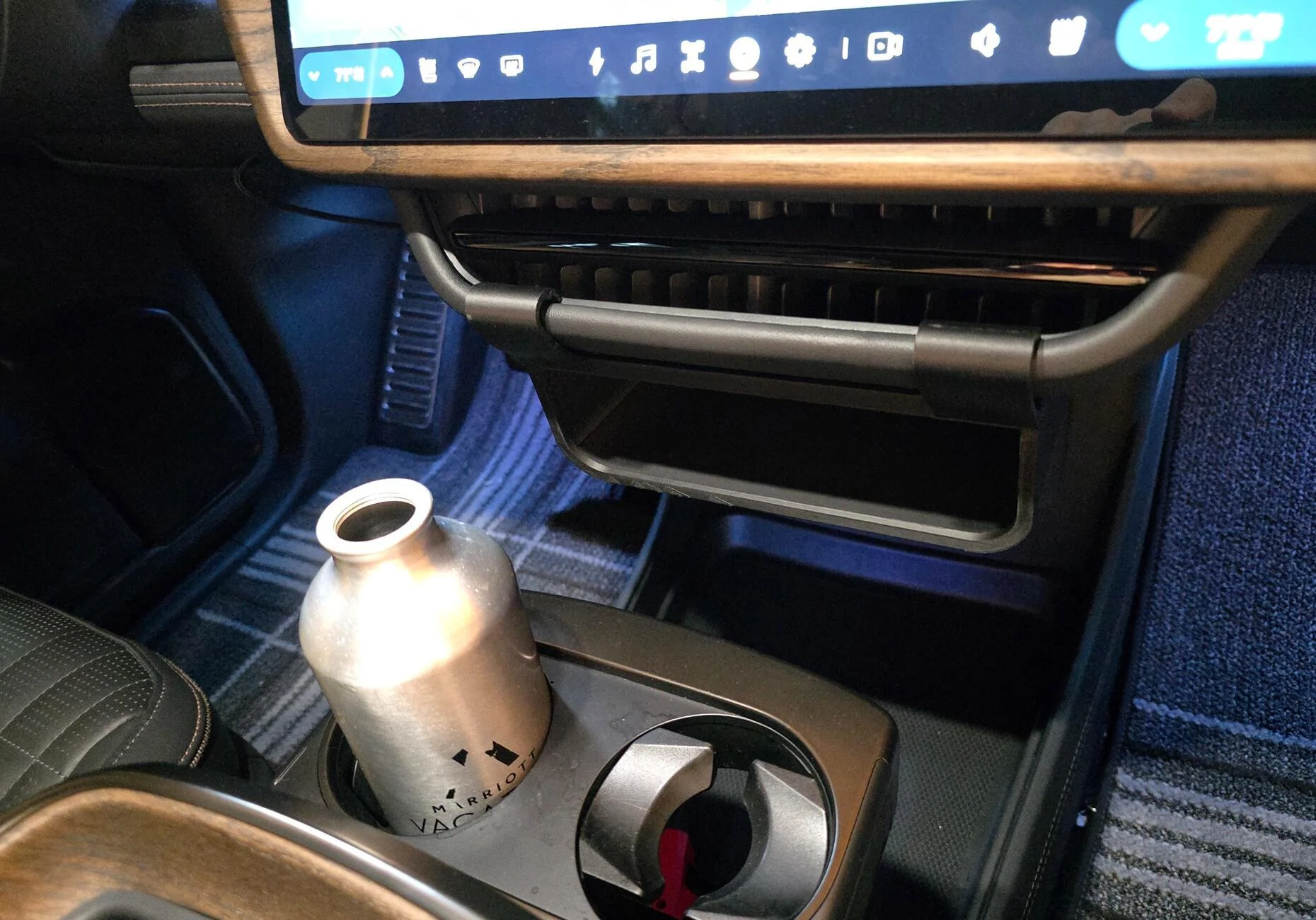 Rivian R1T R1S Under Screen Tray / Glovebox substitute - Perfect for sunglasses, by TWRAPS 1752880432811-no