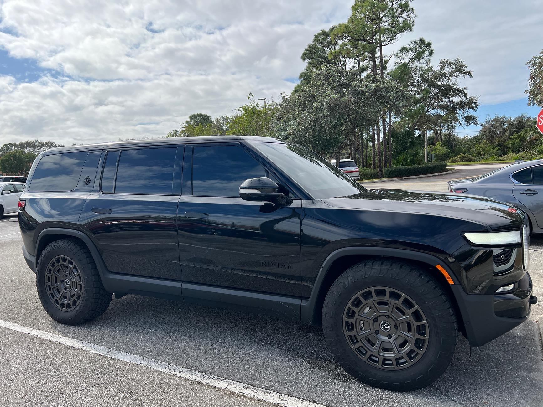 Rivian R1T R1S For Sale - Black Rhino Voltaic w/ Michelin Defender LTX M/S, TPMS and Lug Nuts IMG_8786
