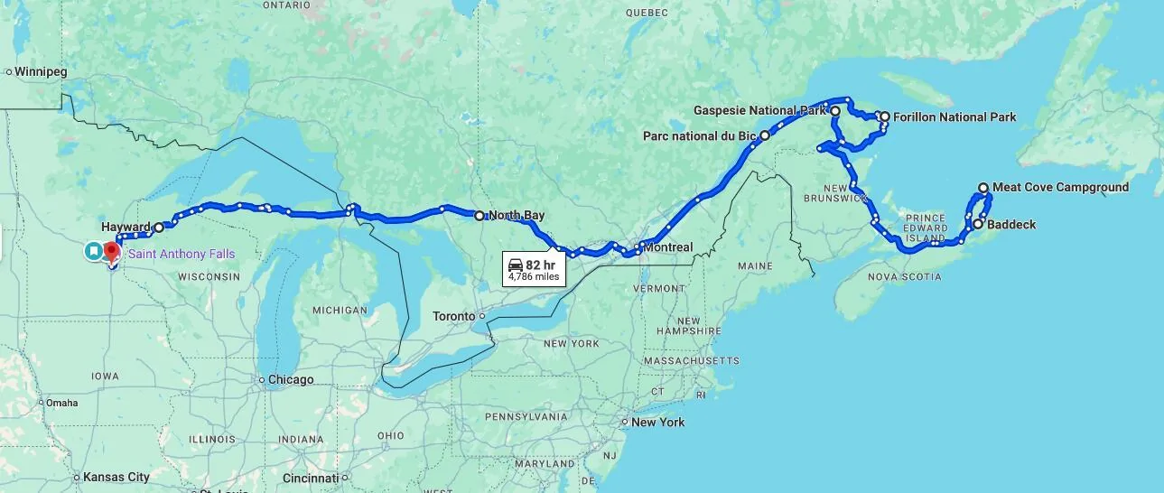 Rivian R1T R1S 2025 Rivian Le Tour De Canada:  Trip Reporting Screenshot 2025-07-19 at 6.25.49 AM