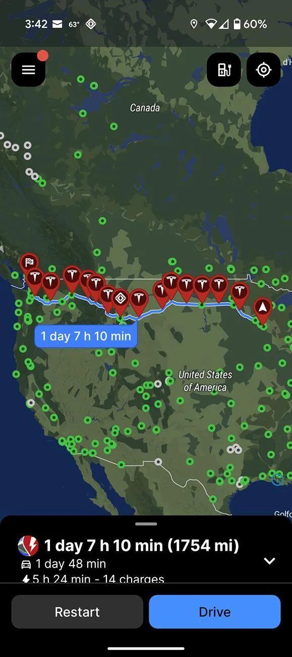 Rivian R1T R1S Kinda Alaska road trip Screenshot_20250719-154208