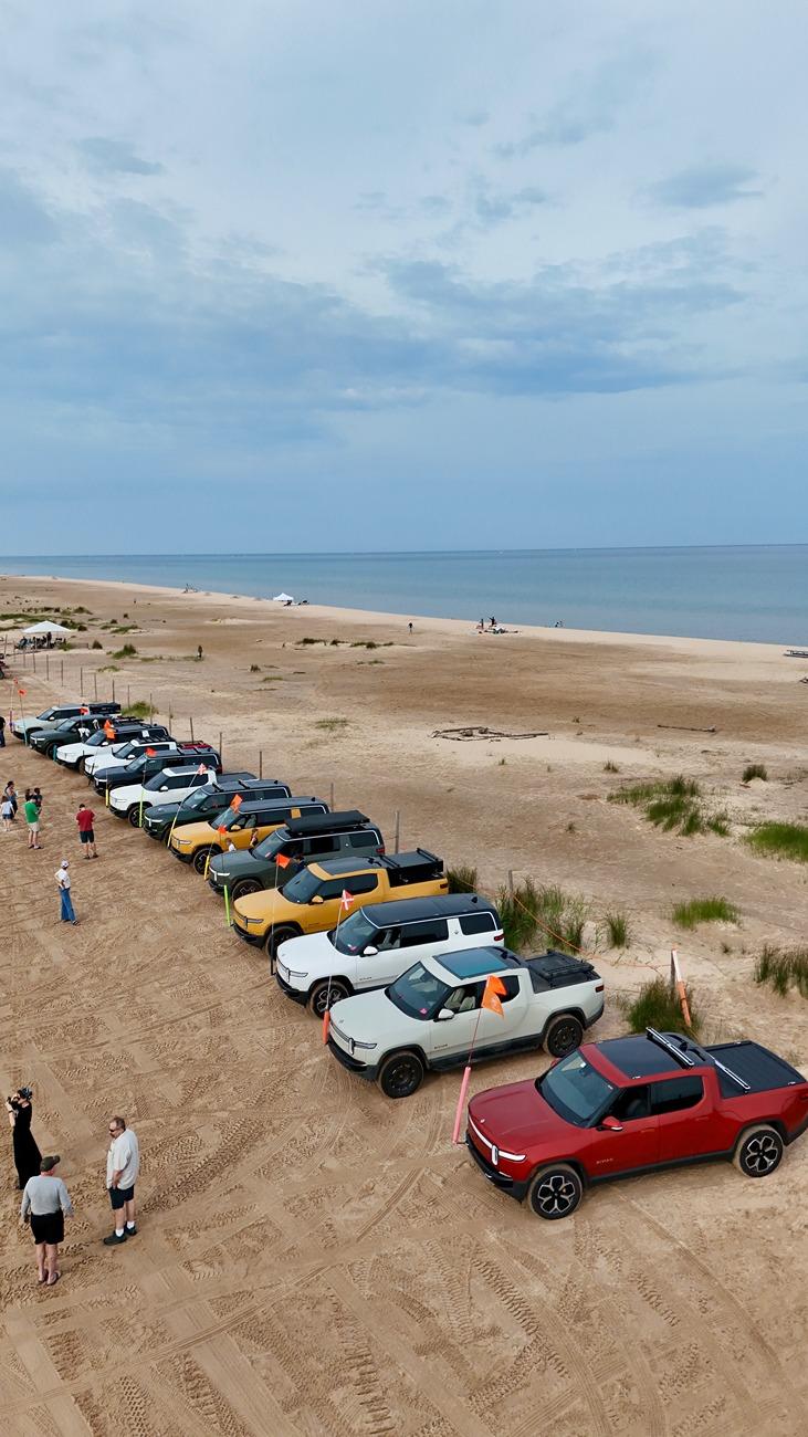 Rivian R1T R1S 2025 Silver Lake Sand Dunes Weekend was a Success! 1000014416