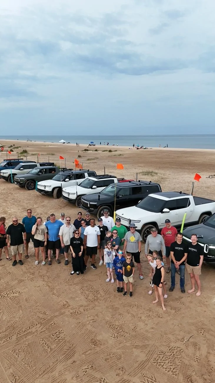 Rivian R1T R1S 2025 Silver Lake Sand Dunes Weekend was a Success! 1000014409