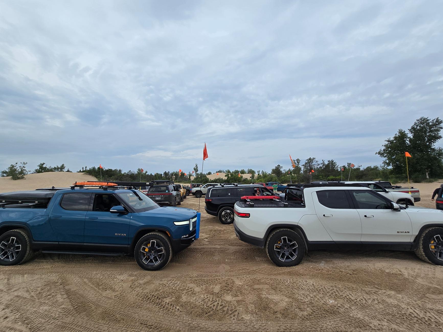 Rivian R1T R1S 2025 Silver Lake Sand Dunes Weekend was a Success! 1000014369
