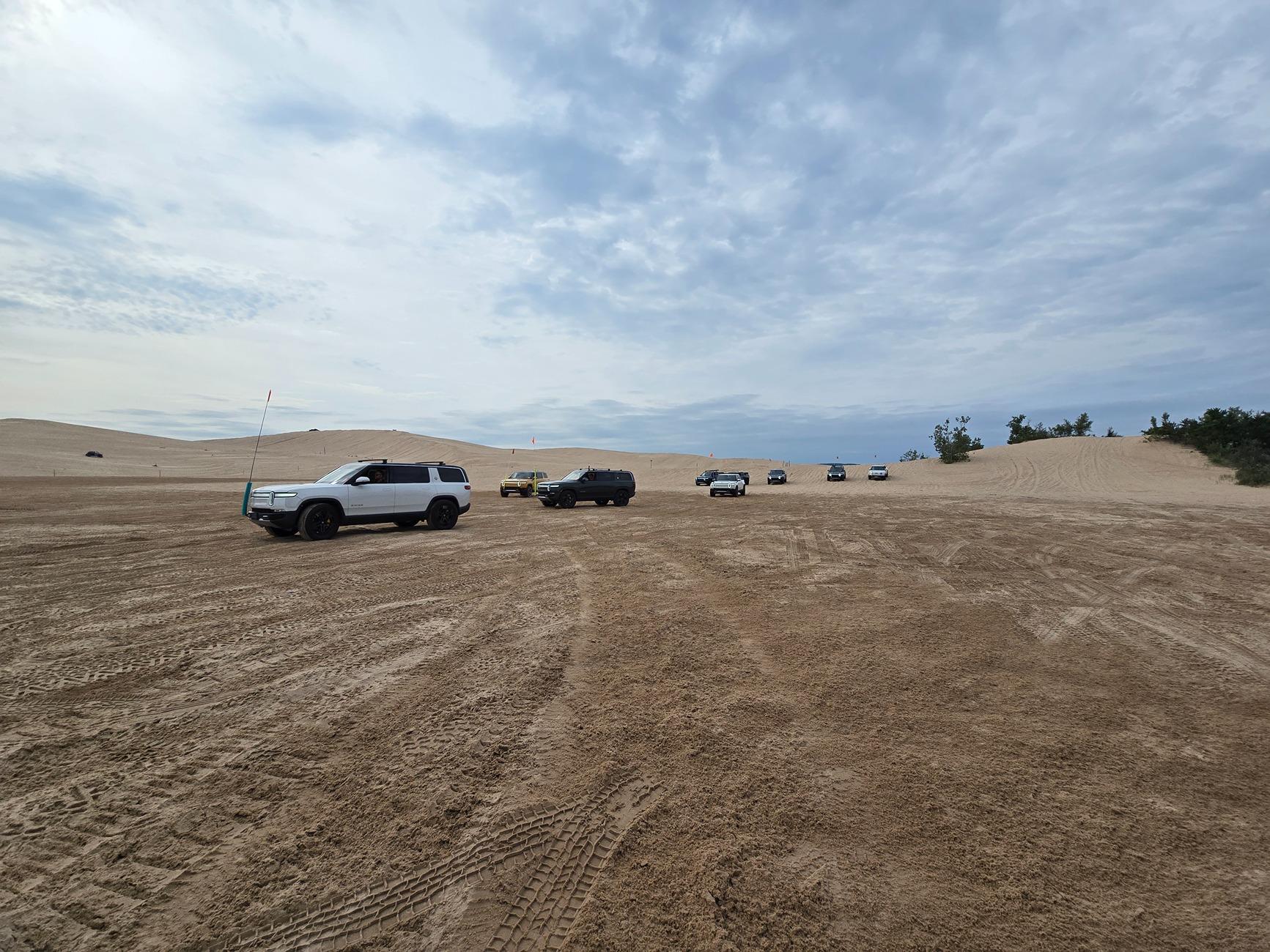 Rivian R1T R1S 2025 Silver Lake Sand Dunes Weekend was a Success! 1000014367