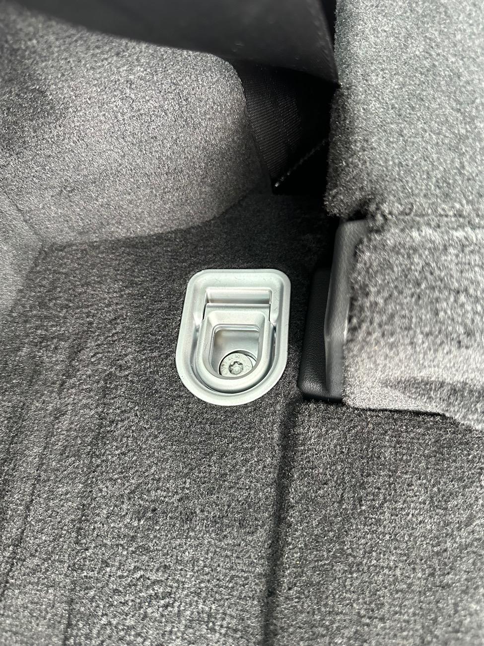 Rivian R1T R1S Cargo Tie-down changes in 2026 R1S Gen 2 IMG_8593