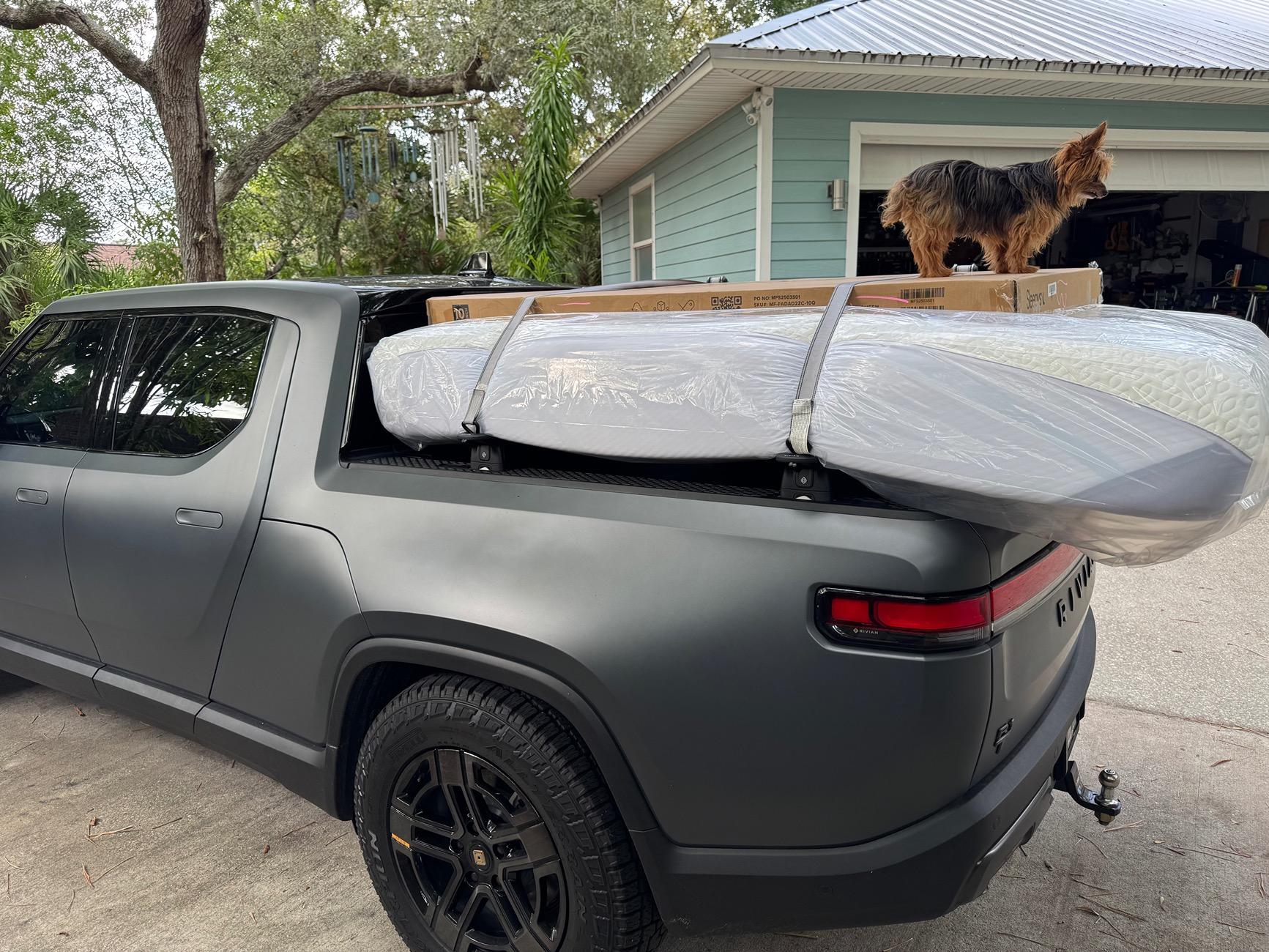Rivian R1T R1S What Are You Hauling (or Hauled) in your Rivian? 🦾 IMG_1206