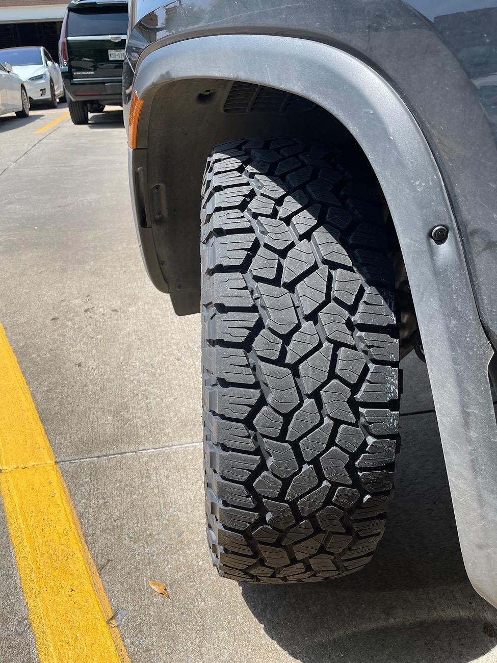 Rivian R1T R1S Tire Advice for 2023 Rivian R1S – Stuck Between XTM, KO3, and Toyo A/T III Pirelli XTM AT tread