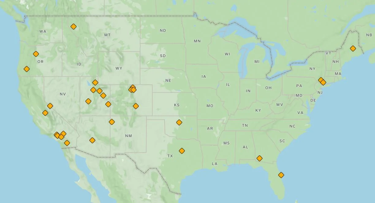 Rivian R1T R1S RAN Rivian Charging Stations Locations Map via Google Maps 1753302286299-7r