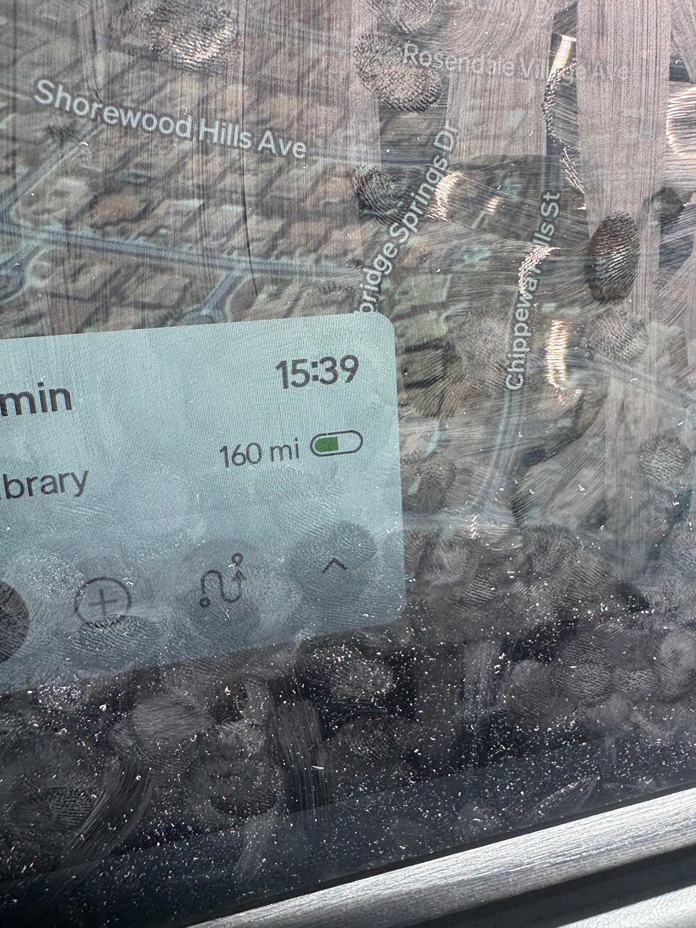Rivian R1T R1S Range Mileage and Battery Percentage Not Showing Up After Google Maps Update IMG_1229