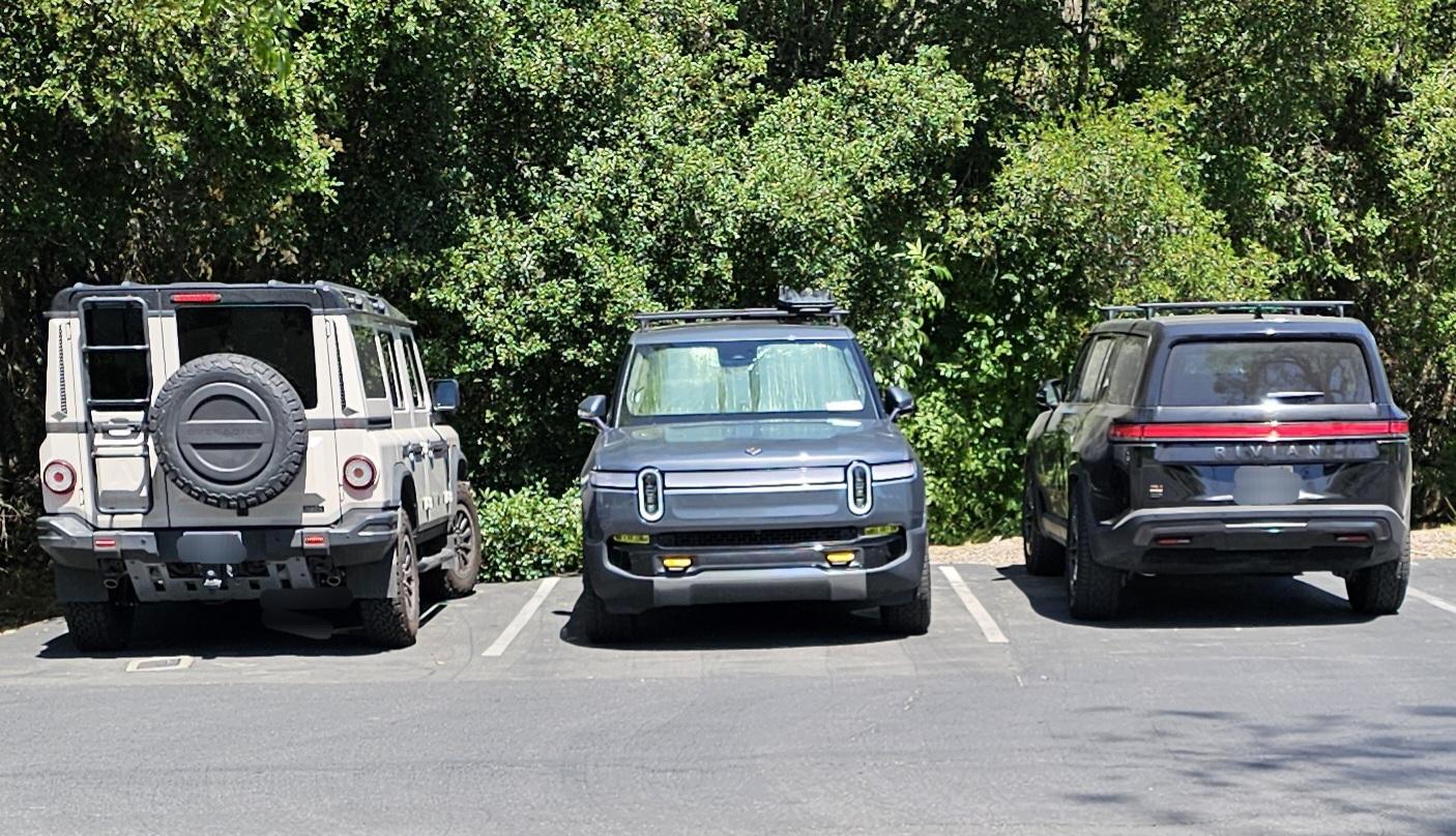 Rivian R1T R1S What do you park your Rivian next to? 20250520_142802