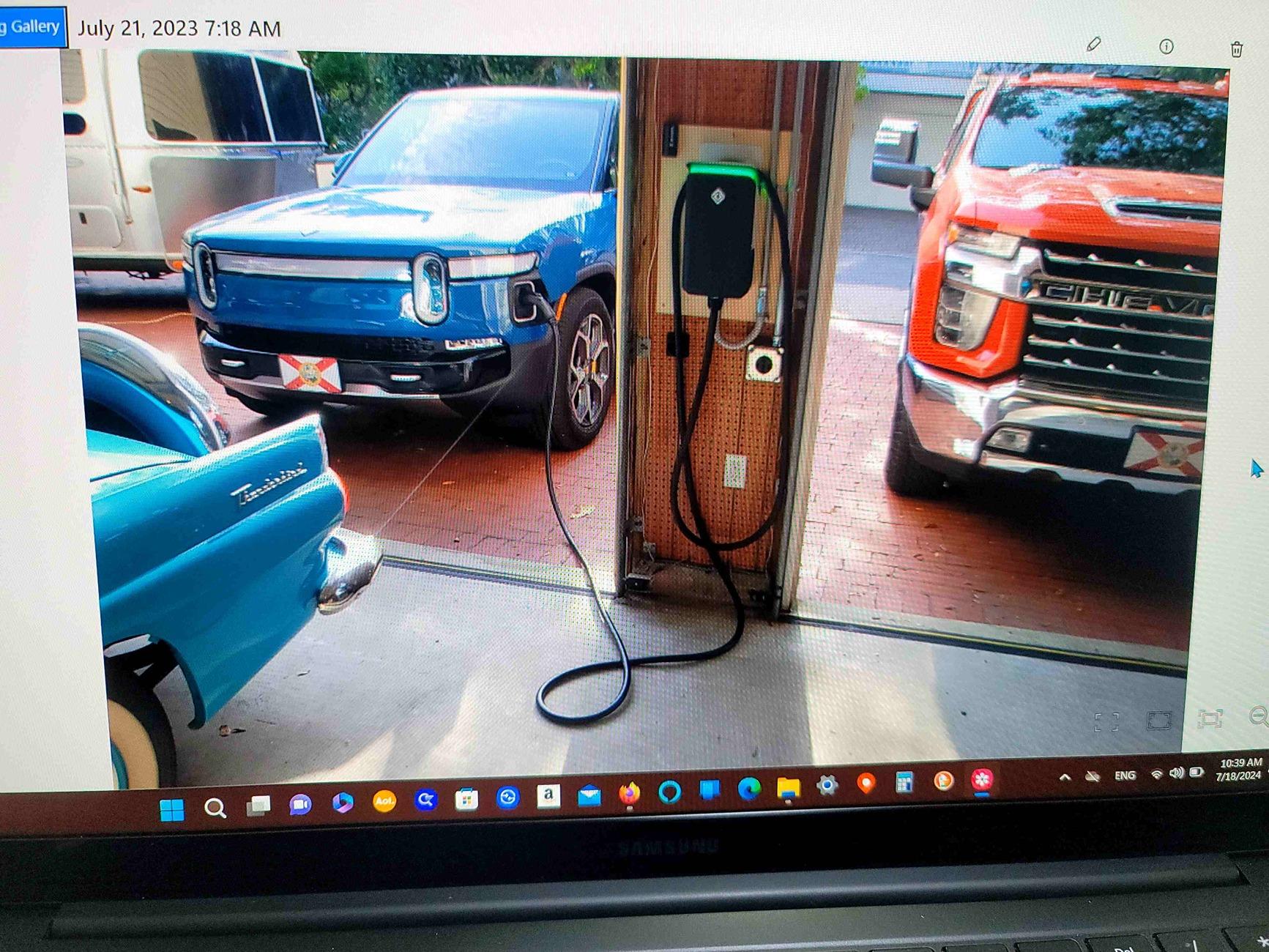 Rivian R1T R1S What do you park your Rivian next to? Garage