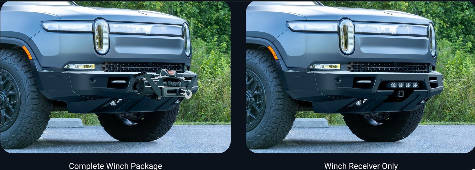 Rivian R1T R1S No winch (yet?) what is the alternative Screenshot_20250729_054020_Chrome