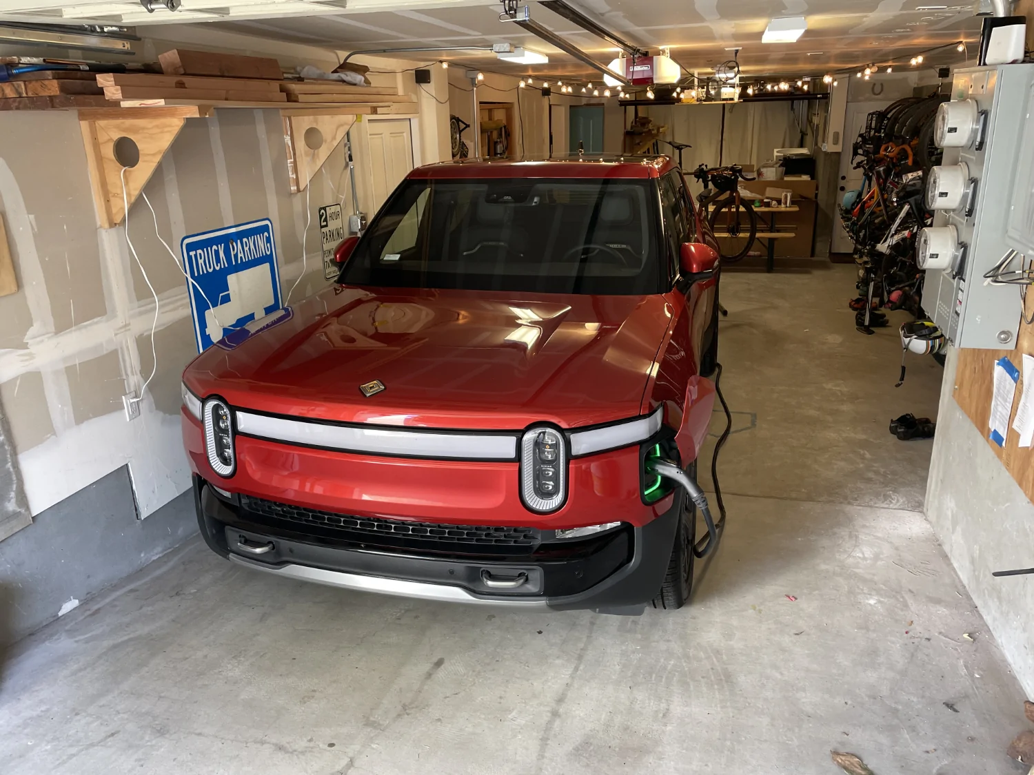 Rivian R1T R1S What do you park your Rivian next to? what do you park next to