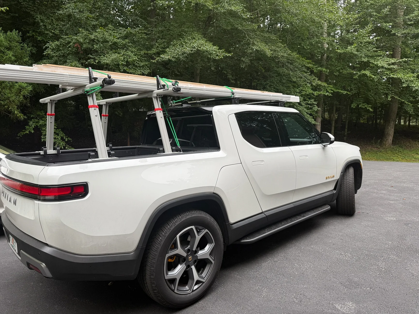 Rivian R1T R1S Cheap Bed Rack Option IMG_4293