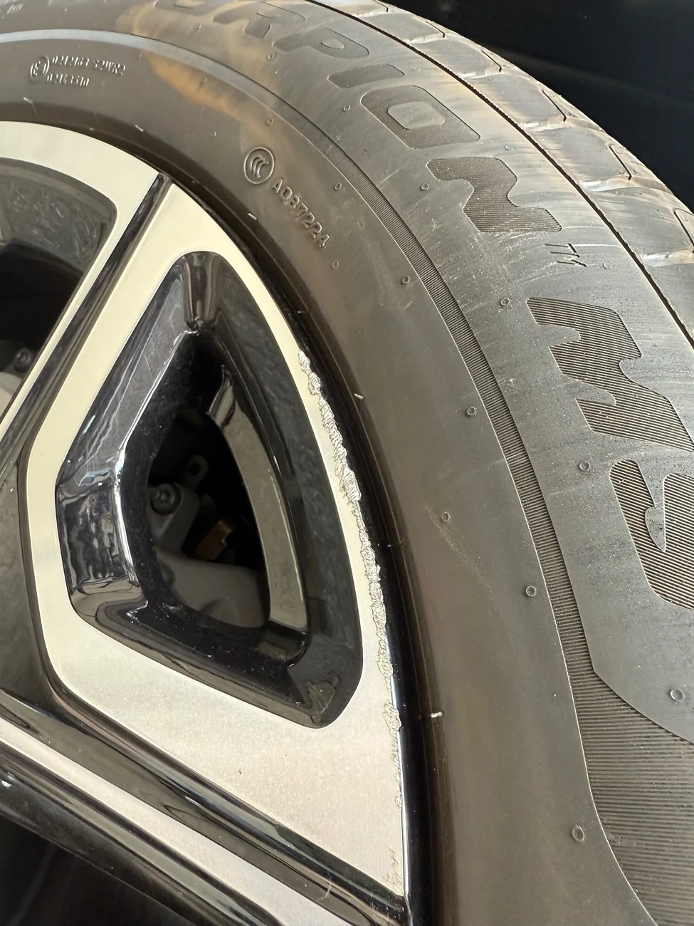 Rivian R1T R1S Best way to handle a wheel damaged by curb rash IMG_4999 copy