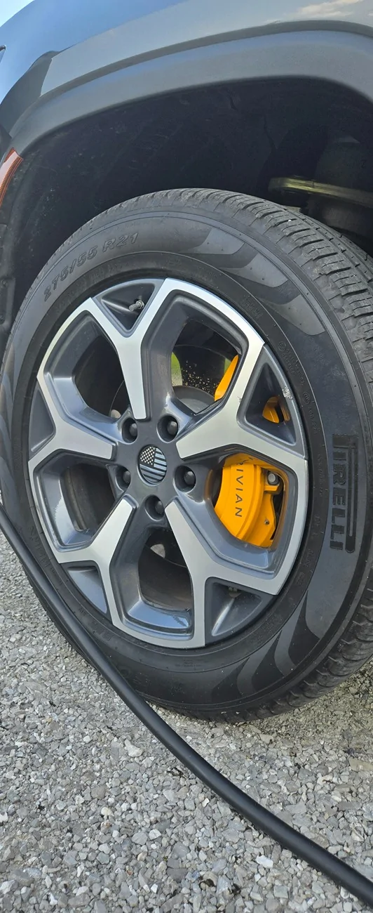 Rivian R1T R1S 21" Wheel Center Caps 20250723_193958