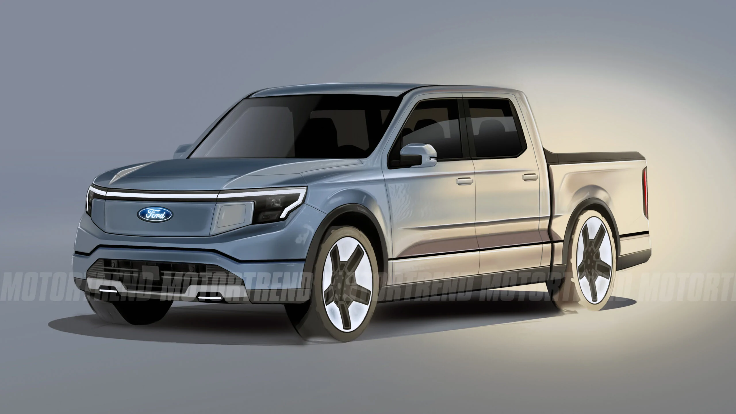 Rivian R1T R1S Ford Skunkworks developing an EV Pickup....? Ford-T3-Pickup-2023_WEB-scaled