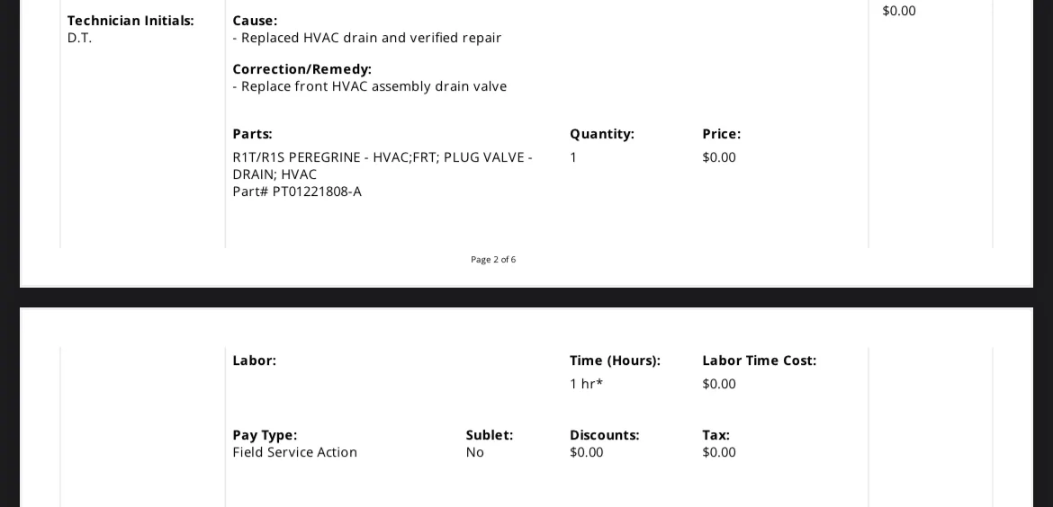 Rivian R1T R1S PSA for all Gen 1 owners! Check your carpets for signs of moisture IMG_1253