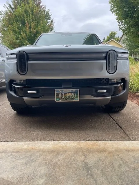 Rivian R1T R1S Random Rivian Photos of the Day - Post Yours! 📸 Front Plat