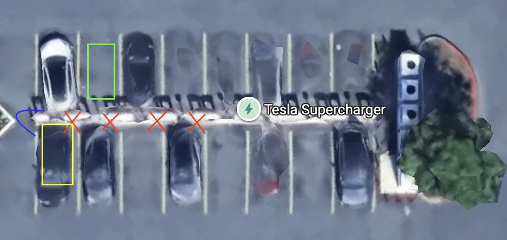 Rivian R1T R1S Tesla Chargers - Reach issue Screenshot 2025-08-07 at 1.20.54 PM