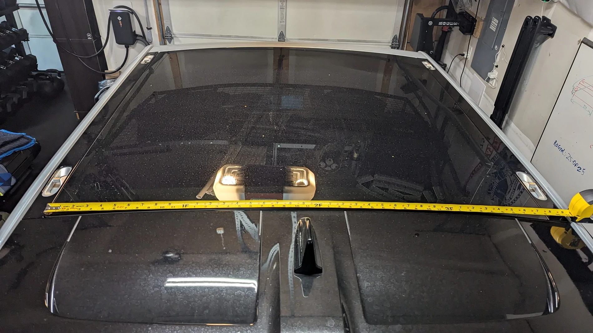 Rivian R1T R1S Windshield & Sunroof Protection Film - DIY Pre-Cut / UV + IR Blocking (TWRAPS) PXL_20250809_182513946