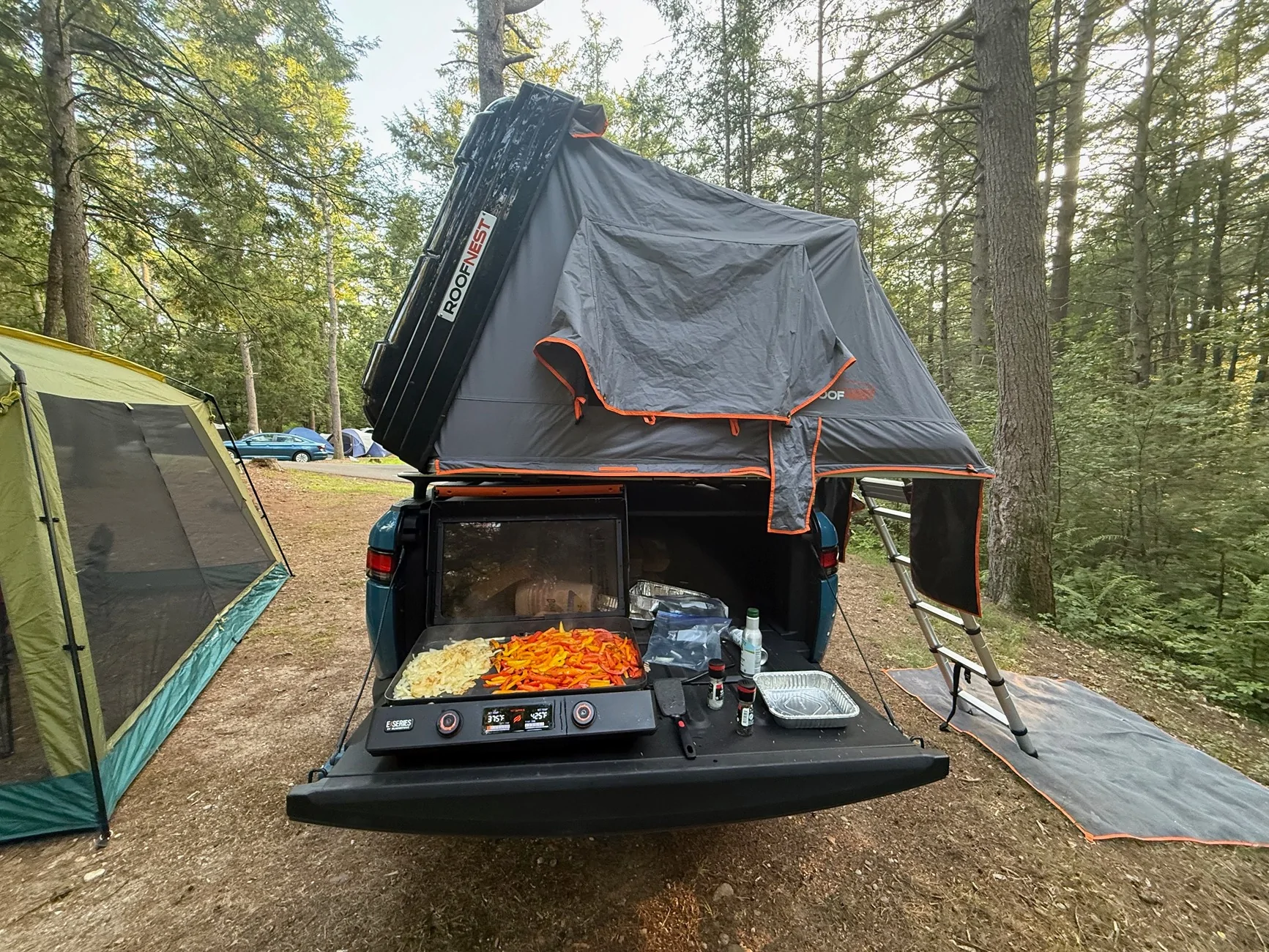 Rivian R1T R1S Electric Cooking options image1