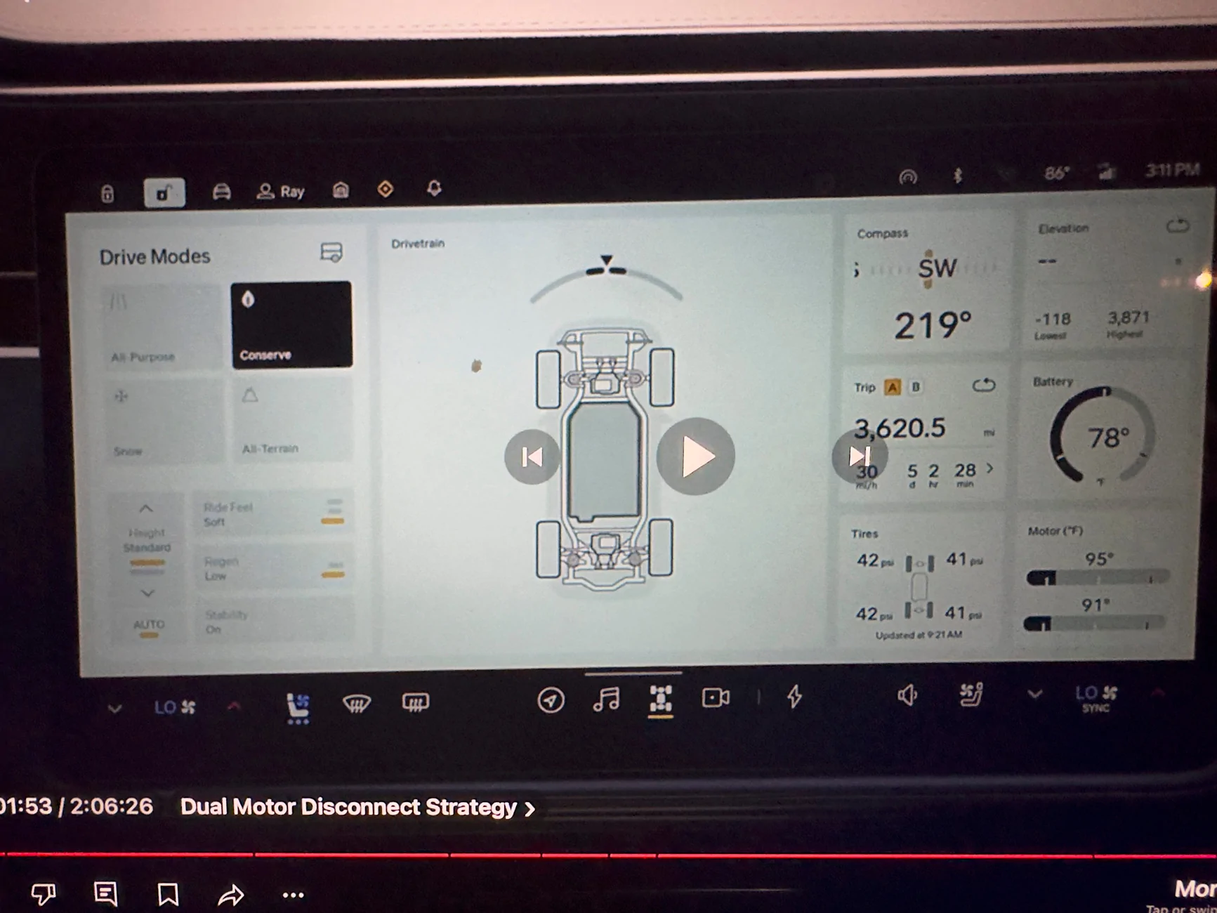 Rivian R1T R1S 2025.26 Update Release Notes Drive Modes1