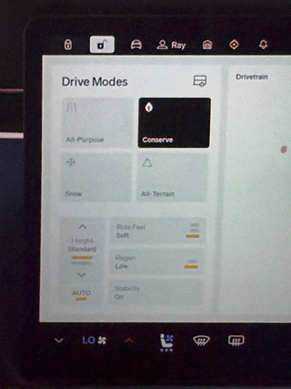 Rivian R1T R1S 2025.26 Update Release Notes Drive Modes 2