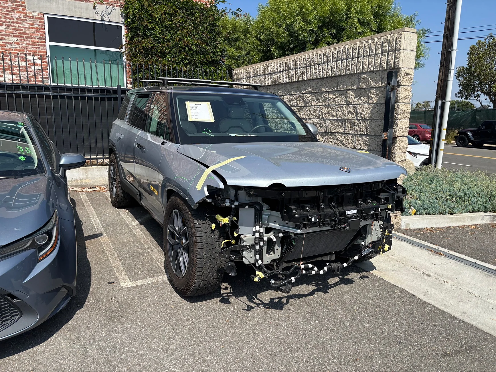 Rivian R1T R1S Drunk Driver accident, please advise IMG_3563