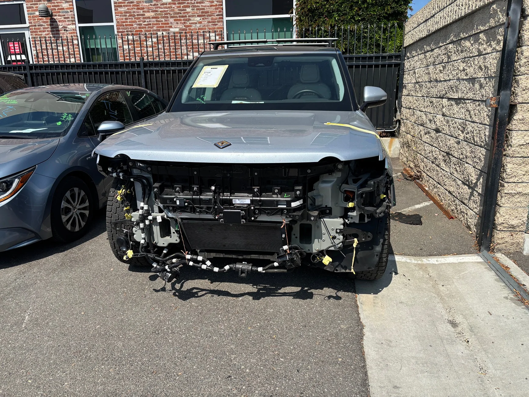 Rivian R1T R1S Drunk Driver accident, please advise IMG_3562