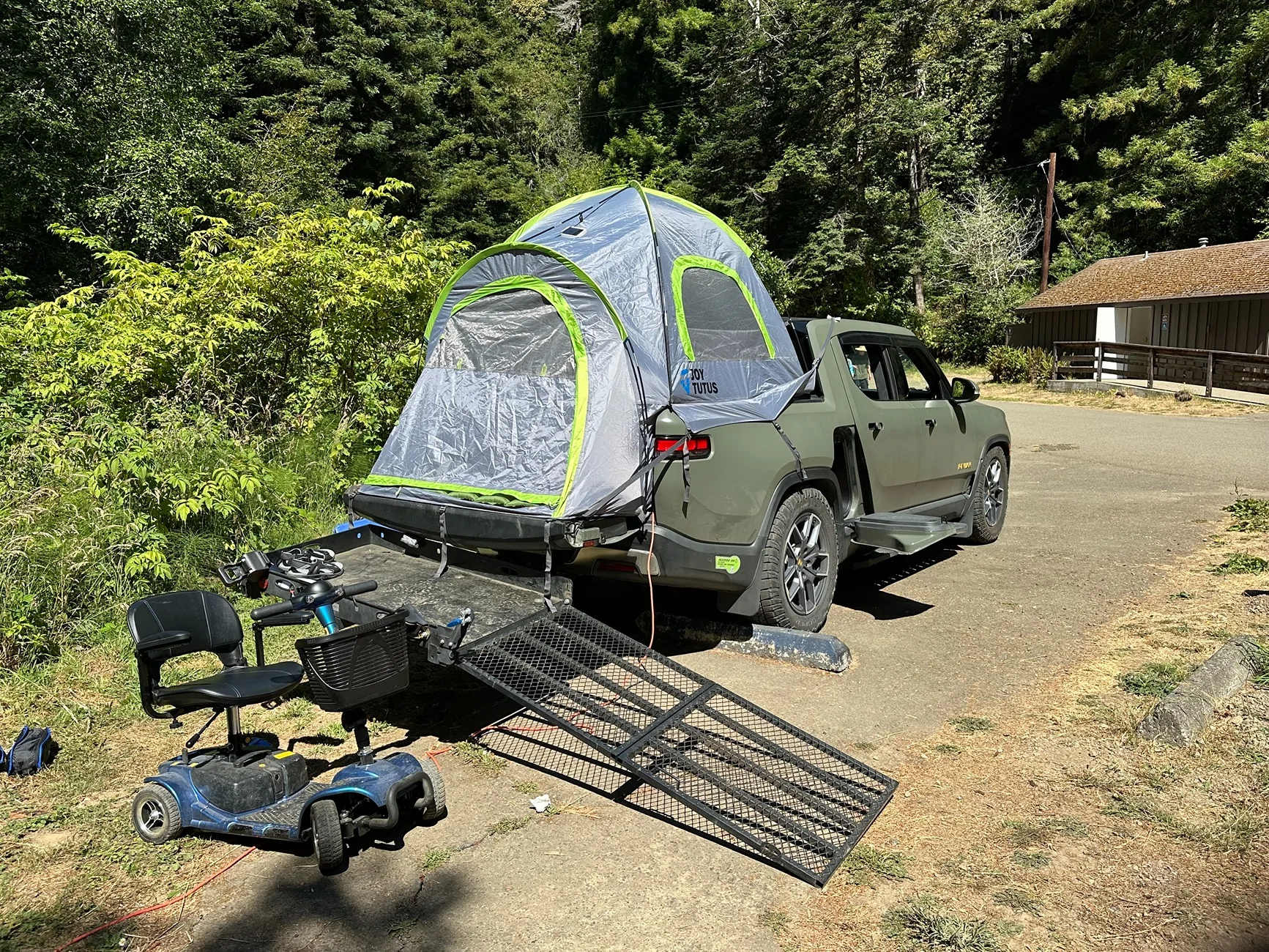 Rivian R1T R1S Best R1T Truck Bed Tent IMG_1505