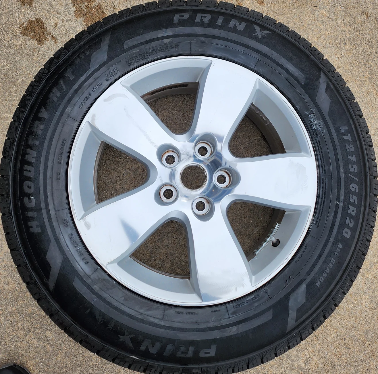 Rivian R1T R1S 20 inch full size spare kit - $275 20230326_171833